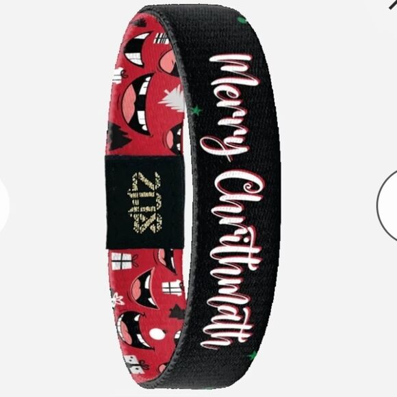 ZOX "MERRY CHRITHMATH" #217 TINSEL TUNES CHRISTMAS GOLDIE Collectible wristband - Picture 11 of 12